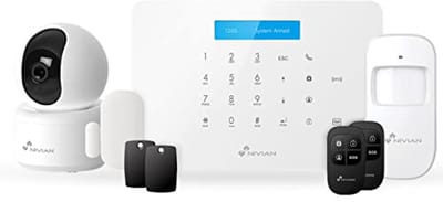 Alarminstallatie voor thuis en bedrijf zonder maandelijkse kosten | WiFi/GSM alarmsysteem met Tuya-app en eenvoudig installatie