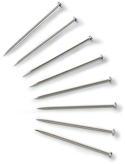 PRYM Spelden ijzer 0,65x16mm zilver kleur 25g 021230 - Spelden - Prym