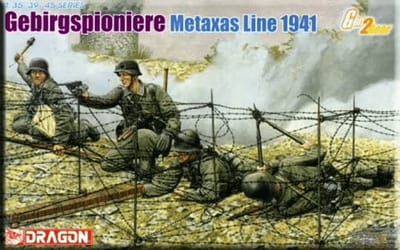 Dragon Modelbouwpakket Militaire voertuigen - 6538 Gebirgspioniere Metaxas Line 1941 - Figures Plastic - 1:35 - Modelbouw