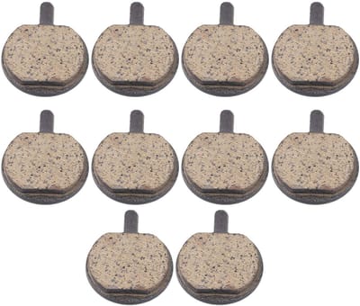 Dailygoods- Schijfrem Pad 22.5x28.5mm - Remblokken - Remblokjes Fiets - Remblokken Fatbike - Remblokjes Fatbike - Set van 5 Paar - Remblok