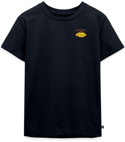 Pompompurin Geborduurd Portret Premium T Shirt Kinderen