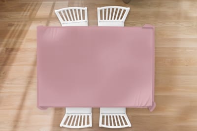 Tafelkleed - Tafellaken - 200x130 cm - Roze - Kleuren - Interieur - Effen - Kleur - Binnen en Buiten