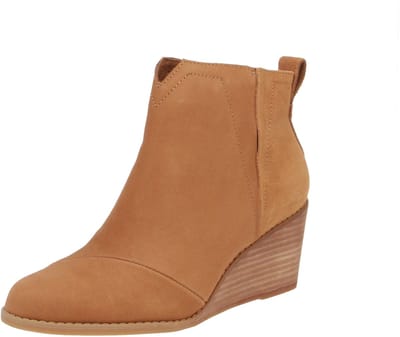 Toms 10020211 Clare - Enkellaarsjes voor dames - Tan