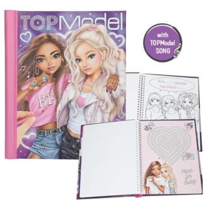 Depesche TOPModel kleurboek met LED en geluid MY BFF Kleurboeken
