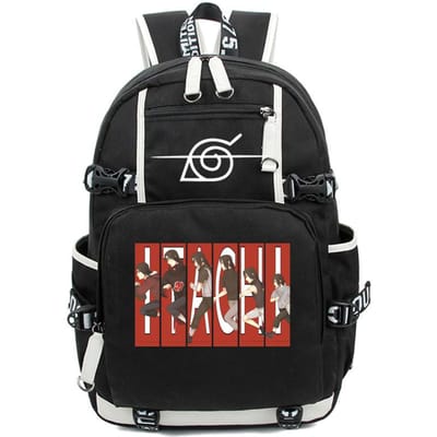 Anime Naruto Rugzak voor Tiener Jongens Meisjes Terug Naar School Rugzak Student Schooltas Mannen Vrouwen Vrije tijd USB Reistassen Rugzak