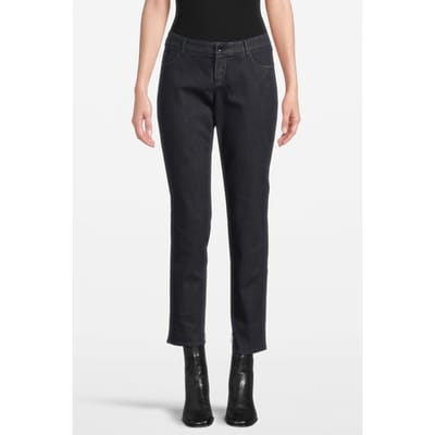 Atelier Gardeur Zora-640881 Anthracite Maat: 40 | Straight Broeken Outlet | Dames | Zwart