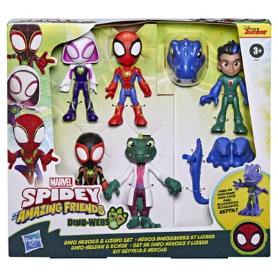 Hasbro Spidey and his Amazing Friends Dino Collection Pack Actiefiguren en superhelden