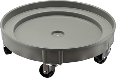 Robuuste Trommelwagen 400 kg - Transportkar met Zwenkwielen voor Vaten en Tonnen