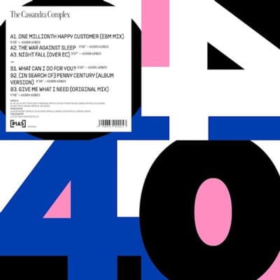Cassandra Complex - [PIAS] 40 (12" Single)