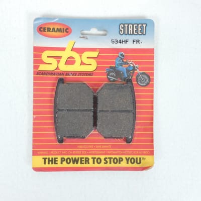 Plaquette de frein SBS pour Moto Suzuki 400 GSX 1986 à 1987 534HF AV / 2 paires nécessaire Neuf