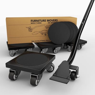 Meubeltransporter - Transportroller - Transportwagen - Meubelhondje - Efficiënt