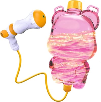 Watersproeispeelgoed Rugzak - Water Spuiters - Buiten Spelen - Kindvriendelijk Ontwerp - 33.3 x 21.2 x 11.4 cm - Roze