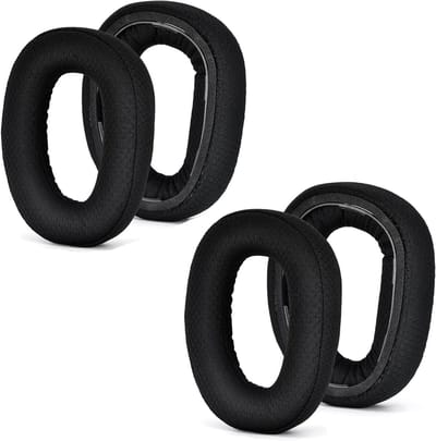 Comfortabele Oorkussens Vervanging voor Sennheiser GSP 670, 500 en 600 - Mesh Stof, 2 Paar, Ideaal voor Geluidsisolatie en Langdurig Gebruik