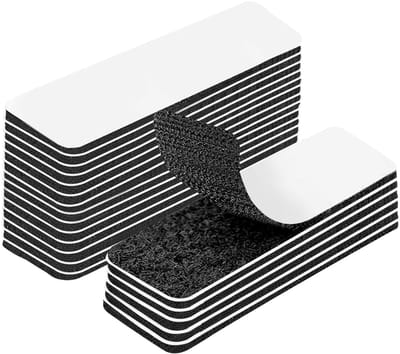 Extra sterke dubbelzijdige tape, 20 stuks, herbruikbaar, zelfklevend, 3 x 10 cm, ideaal voor knutselen en bevestigen