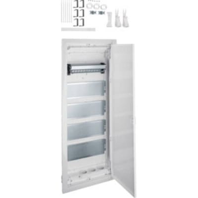 Hager VU60NW Multimedia Volta Multimediaverdeelkast Inbouw (in muur) Aantal groepen: 60 Aantal rijen: 5 Inhoud: 1 stuk(s)