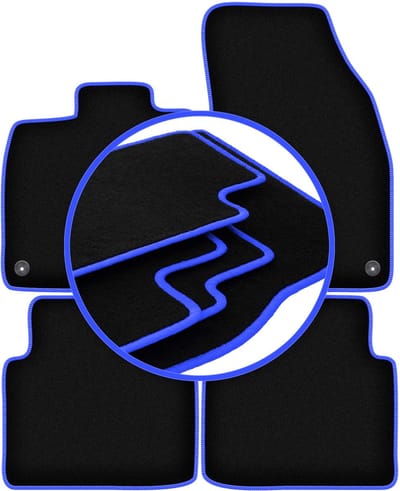 CARLUX-BLUE automatten voor: Skoda Enyaq iV SUV (2020-)