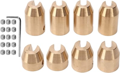Precisie Balansgewichten voor Fietsspaken - 8 Stuks, Ideaal voor Super Moto en Dual Sport Motorrijden
