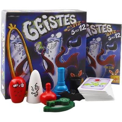 Familie Spel Verzamelspel Kaartspel Geistes Blitz 1+2+3 +4 Ghost Blitz Geistesblitz 5 Voor 12 Bordspel
