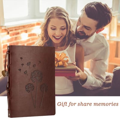 Candala fotoalbum met harde kaft – 21cm, 60 Pagina – luxe album voor je mooiste herinneringen