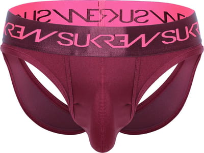 SUKREW V-Thong Claret - MAAT XS - Heren Ondergoed - String voor Man - Mannen Thong
