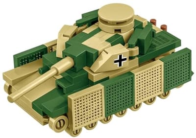 Historisch Model Panzer IV Ausf. J Bouwset 128 Blokken