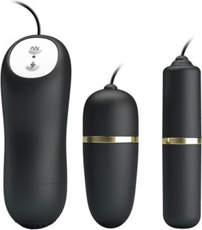 Pretty Love - Electronische bullets set - zwart
