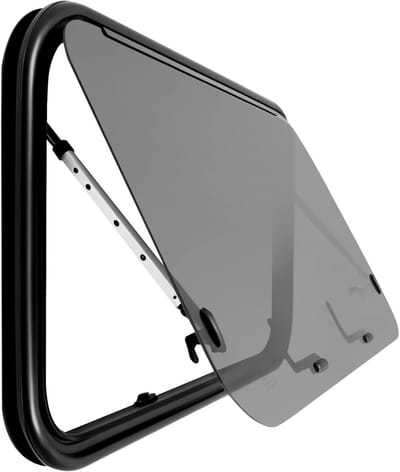 Camperraam 90 x 55 cm voor caravans en campers, ideaal als vervangend uitzetraam voor aanhangers en pick-uptrucks
