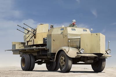 Trumpeter Modelbouwpakket Militaire voertuigen - 09596 L4500A mit 2cm Flak 38 Plastic - 1:35 - Modelbouw