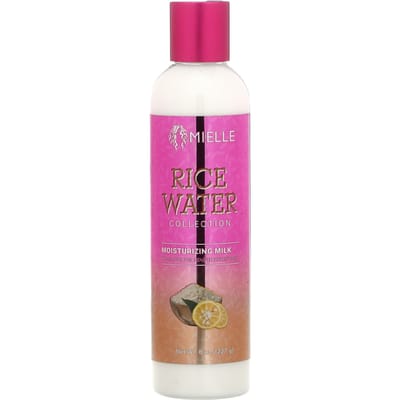 Mielle, Rice Water Collection, Moisturizing Milk, 8 oz (227 g) pink
