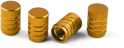 Dailygoods- Ventieldop Aluminium - Ventieldoppen Auto - Ventieldoppen voor Autobanden - Lichtgewicht - Duurzaam - Eenvoudig te Installeren - Lengte 16,5 mm - Bandenventieldop
