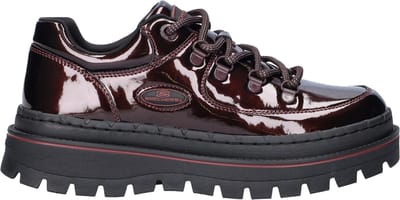 Skechers Jammers - Cool Block Veterschoenen Laag - Bordeaux - Maat 38