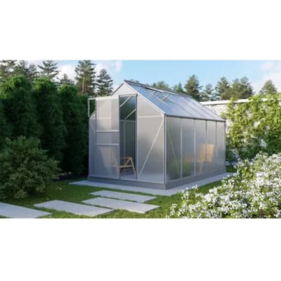 Vitavia Tuinkas Planet 6200 - Polycarbonaat 6mm - Aluminium - 195x321x207cm