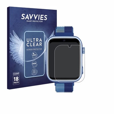 Savvies - Screenprotector voor Oliimptek T45 - Folie Beschermfolie transparant 18 Stuks