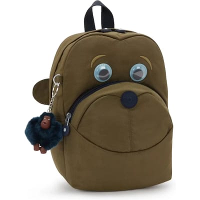 kipling rugzak Back To School Faster Kids Backpack Treasure Green kaki
