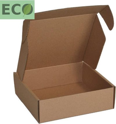 25 Ecologische Bruine Postdozen/ Verzenddozen 26x19x6cm