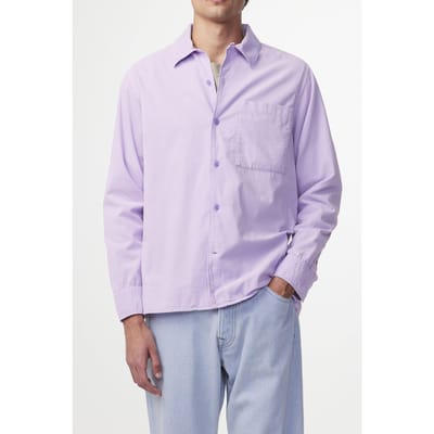 NN.07 Julio 5082 Shirts Purple Tint Maat: L | Casual Overhemden Outlet | Heren | Paars