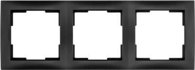 EMhub afdekraam 3-voudig - Lumo55 mat zwart (4090093)