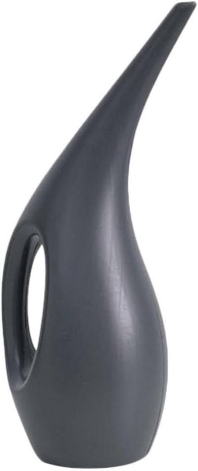 1.5L Grote Capaciteit Gieter met Lange Tuit - Ideaal voor Tuinieren en Planten Water geven - Elegant en Praktisch Irrigatie Pot in Donkergrijs