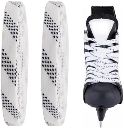 Allecto - IJshockeyveters - Gewaxte veters - Anti-breuk - Blauw