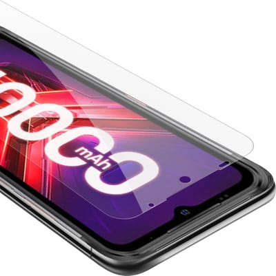 Cadorabo Screenprotector geschikt voor Ulefone Power Armor 14 / 14 PRO - Pantser film Beschermende film in KRISTALHELDER Geharde (Tempered) display beschermglas in 9H hardheid met 3D Touch
