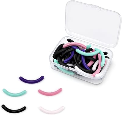 Universele Vervangpads voor Wimperkrullers, 48 Stuks, Silicone Wimperkruller Accessoires in 5 Kleuren, Perfect voor een Prachtige Krul