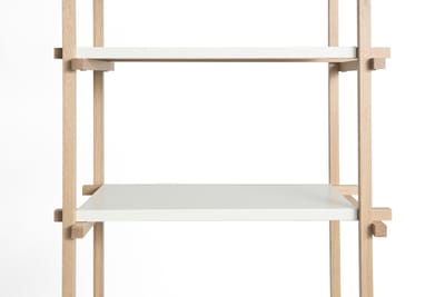 HAY Houten plank - HAYWoodySoapedOakAlmondWhite - Column High