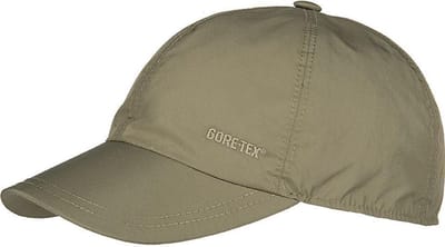 Hatland - Baseball cap voor volwassenen - Morris Gore-Tex - Olijfgroen - maat M (57CM)