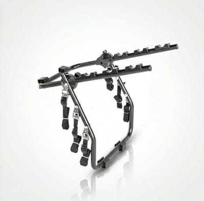 Fietsendrager Achterklep - Fietsdrager Auto - Fietsen Vervoeren - Compact Opvouwbaar - 45 kg Laadvermogen - Zwart
