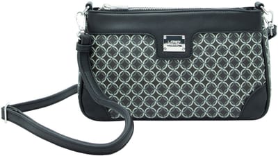 L.CREDI Pia Schoudertas 25.5 cm - Dames - schwarz