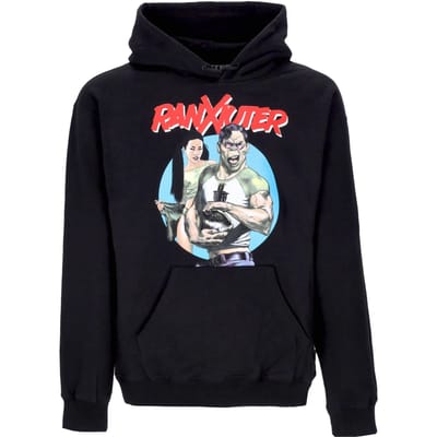 Ranxiuter herenhoodie zwart