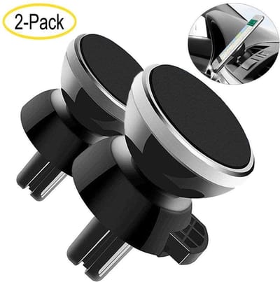 2 Pack - Universele Magneethouder auto - Telefoonhouder Magneet - Sterke Magnetische Houder Auto Universeel