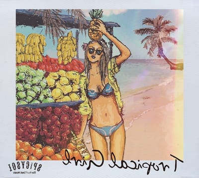 Tropical Girl - N.v.t. - Opslag - N.v.t. - 14 x 124 x 08 cm - N.v.t.