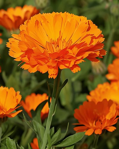 Goudsbloem Zaden Ball's Orange Calendula Officinalis Eenjarig Dubbelbloemig