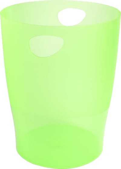 Exacompta 8x Papiermand met grote capaciteit van 15 liter. - Appelgroen - 45397D